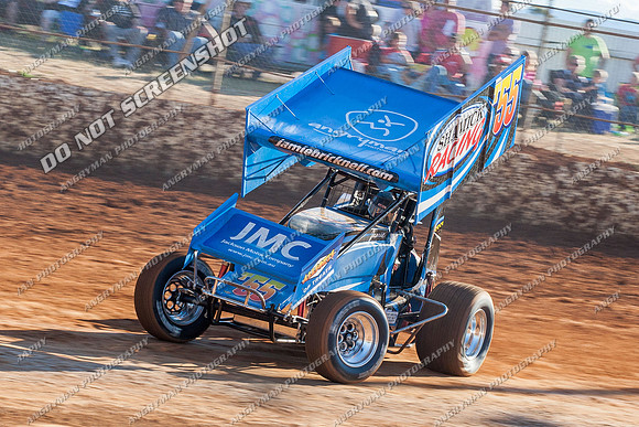 sprintcar 55 t55 jamie bricknell - 9 - Carrick - 26th Dec 2013