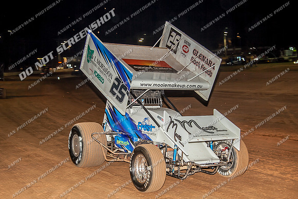sprintcar 25 t25 anthony frost - 9 - Carrick - 26th Dec 2013-8