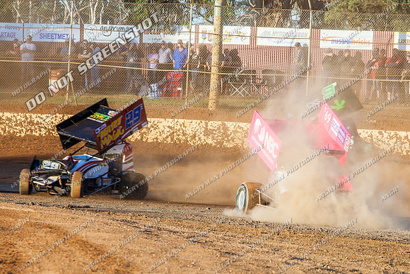 sprintcar 69 t69 michael parker - 9 - Carrick - 26th Dec 2013-7