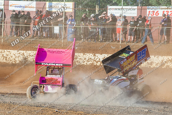sprintcar 69 t69 michael parker - 9 - Carrick - 26th Dec 2013-6