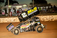 sprintcar 2 t2 clint mason - 9 - Carrick - 26th Dec 2013-12