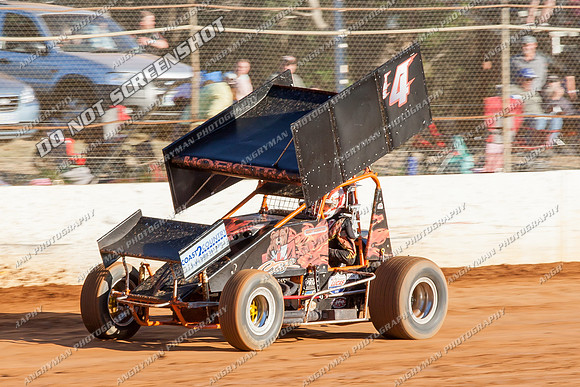 sprintcar 4 t4 t04 gerry hoekstra - 9 - Carrick - 26th Dec 2013-5
