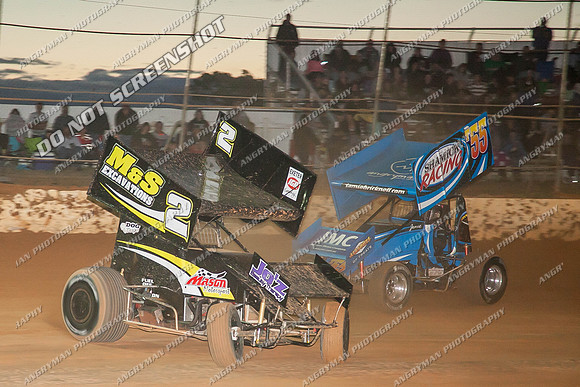 sprintcar 2 t2 clint mason - 9 - Carrick - 26th Dec 2013-9