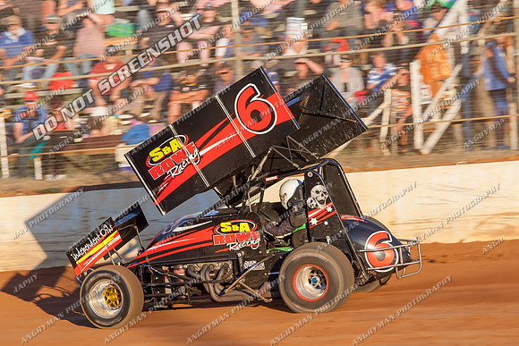 sprintcar 6 t6 adrian redpath - 9 - Carrick - 26th Dec 2013-9