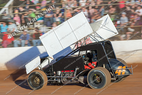 sprintcar 41 t41 damian robins - 9 - Carrick - 26th Dec 2013-2