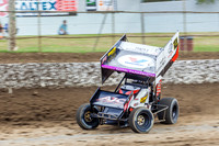 sprintcar 2 w2 brook tatnell - 18 - Latrobe - 29th Jan 2014-8