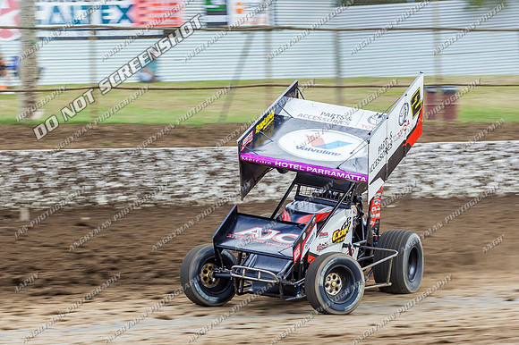 sprintcar 2 w2 brook tatnell - 18 - Latrobe - 29th Jan 2014-8