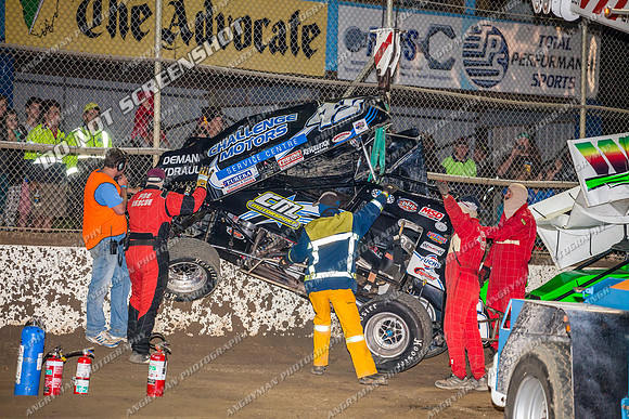 sprintcar 45 t45 kurt luttrell - 18 - Latrobe - 29th Jan 2014-9