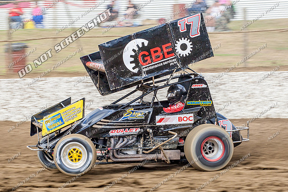 sprintcar 7 t7 tim hutchins - 18 - Latrobe - 29th Jan 2014-5