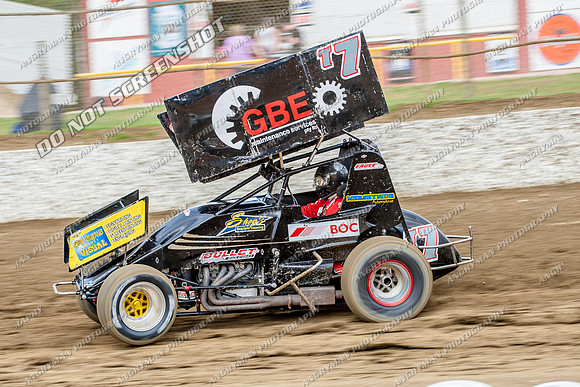 sprintcar 7 t7 tim hutchins - 18 - Latrobe - 29th Jan 2014-4
