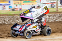 sprintcar 2 w2 brook tatnell - 18 - Latrobe - 29th Jan 2014-9