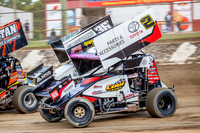 sprintcar 2 w2 brook tatnell - 18 - Latrobe - 29th Jan 2014-12