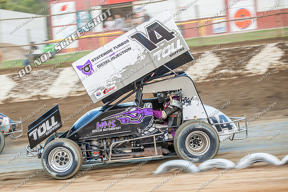 sprintcar 14 t14 mark house - 18 - Latrobe - 29th Jan 2014-5