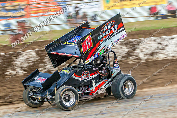 sprintcar 83 q83 david murcott - 18 - Latrobe - 29th Jan 2014-13