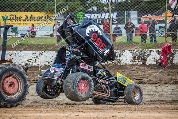 sprintcar 7 t7 tim hutchins - 18 - Latrobe - 29th Jan 2014-22