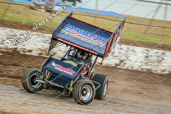sprintcar 83 q83 david murcott - 18 - Latrobe - 29th Jan 2014-12