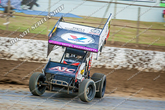 sprintcar 2 w2 brook tatnell - 18 - Latrobe - 29th Jan 2014-16