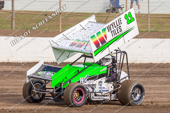 sprintcar 11 t11 Jason Redpath - 18 - Latrobe - 29th Jan 2014