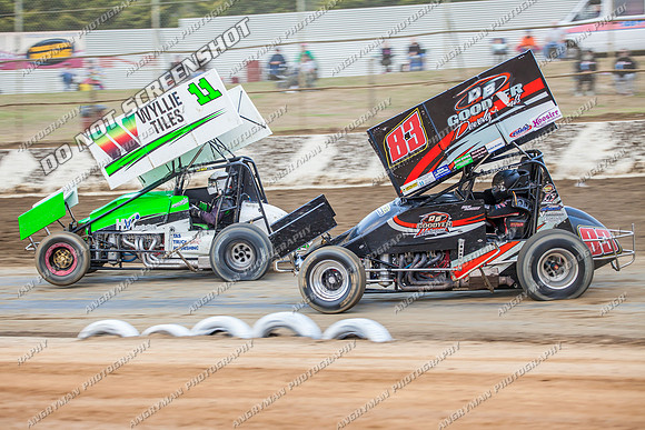 sprintcar 83 q83 david murcott - 18 - Latrobe - 29th Jan 2014-11