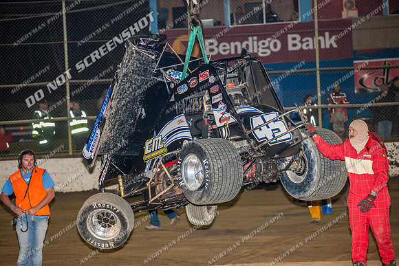 sprintcar 45 t45 kurt luttrell - 18 - Latrobe - 29th Jan 2014-10
