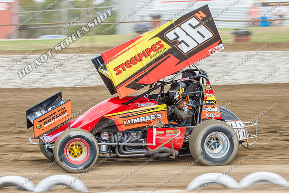 sprintcar 36 n36 eddie lumbar - 18 - Latrobe - 29th Jan 2014-9