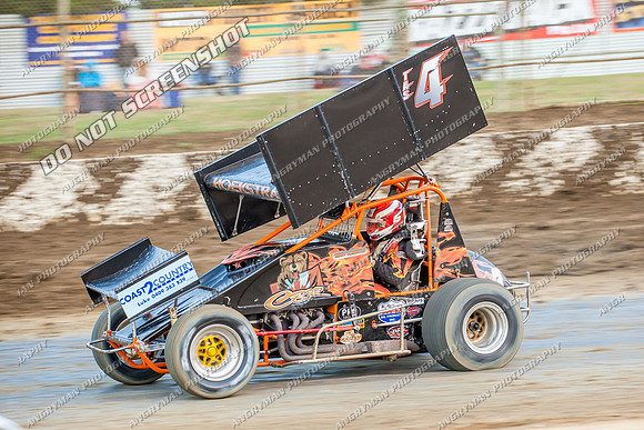 sprintcar 4 t4 gerry hoekstra - 18 - Latrobe - 29th Jan 2014-8