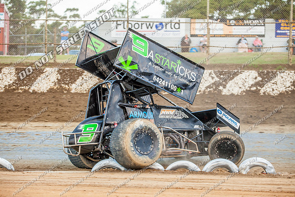 sprintcar 9 t9 chris johns - 18 - Latrobe - 29th Jan 2014-6