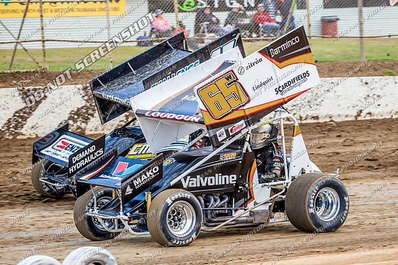 sprintcar 65 w65 ian louden - 18 - Latrobe - 29th Jan 2014-12
