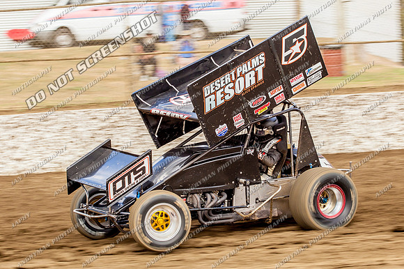 sprintcar 5 nt5 danny reidy - 18 - Latrobe - 29th Jan 2014-11