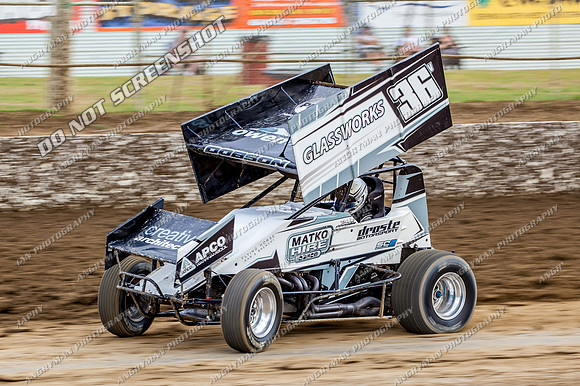 sprintcar 36 v36 shaun dobson - 18 - Latrobe - 29th Jan 2014-11