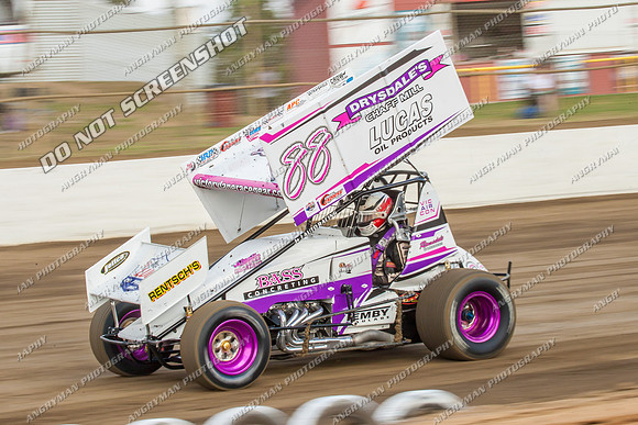 sprintcar 88 v88 jamie veal - 18 - Latrobe - 29th Jan 2014-2