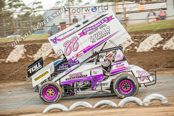 sprintcar 88 v88 jamie veal - 18 - Latrobe - 29th Jan 2014-6