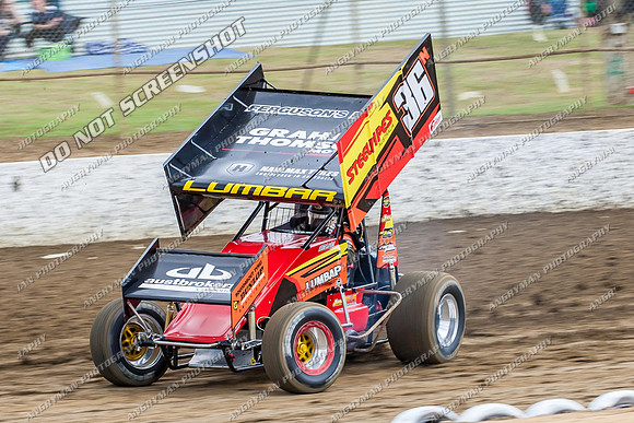 sprintcar 36 n36 eddie lumbar - 18 - Latrobe - 29th Jan 2014-5