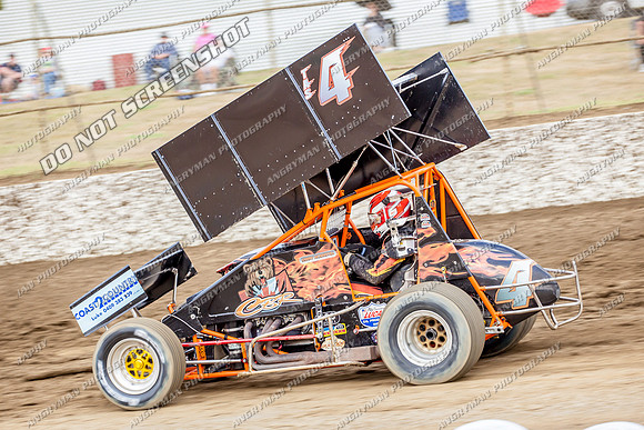 sprintcar 4 t4 gerry hoekstra - 18 - Latrobe - 29th Jan 2014-5