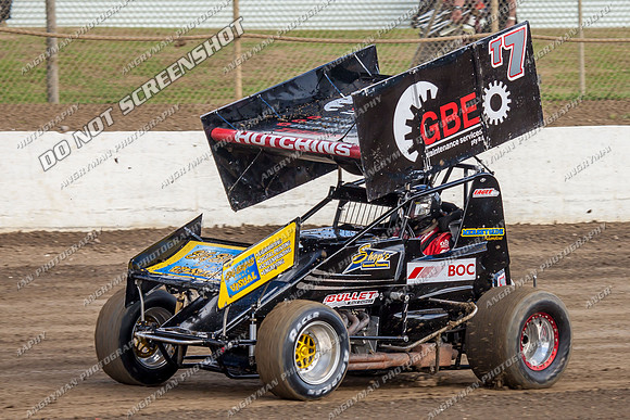 sprintcar 7 t7 tim hutchins - 18 - Latrobe - 29th Jan 2014