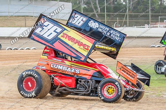 sprintcar 36 n36 eddie lumbar - 18 - Latrobe - 29th Jan 2014-4
