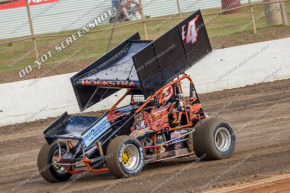 sprintcar 4 t4 gerry hoekstra - 18 - Latrobe - 29th Jan 2014