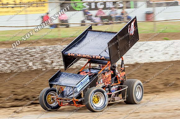 sprintcar 4 t4 gerry hoekstra - 18 - Latrobe - 29th Jan 2014-7
