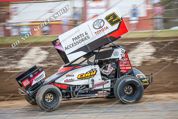 sprintcar 2 w2 brook tatnell - 18 - Latrobe - 29th Jan 2014-18