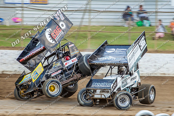 sprintcar 7 t7 tim hutchins - 18 - Latrobe - 29th Jan 2014-10
