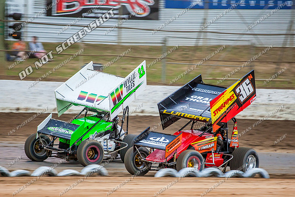 sprintcar 36 n36 eddie lumbar - 18 - Latrobe - 29th Jan 2014-16