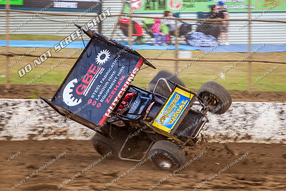 sprintcar 7 t7 tim hutchins - 18 - Latrobe - 29th Jan 2014-13