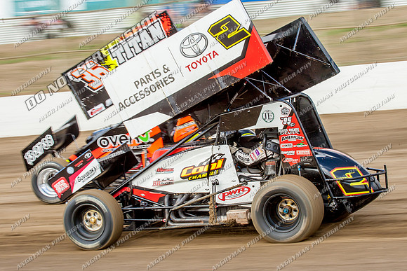 sprintcar 2 w2 brook tatnell - 18 - Latrobe - 29th Jan 2014-2