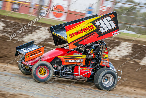 sprintcar 36 n36 eddie lumbar - 18 - Latrobe - 29th Jan 2014-14