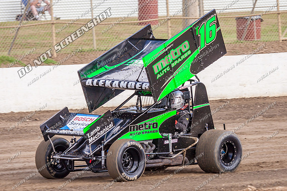 sprintcar 16 t16 adam alexander - 18 - Latrobe - 29th Jan 2014