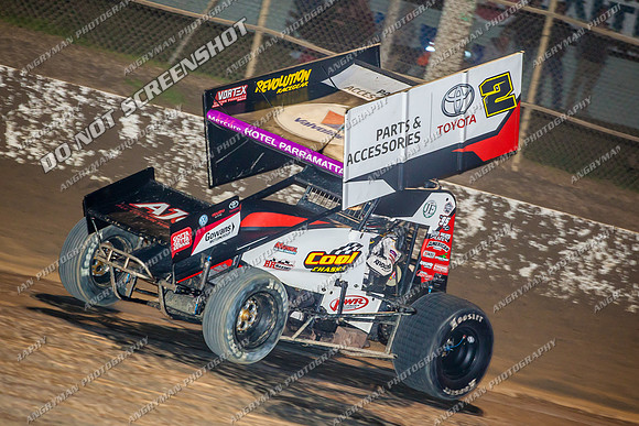 sprintcar 2 w2 brook tatnell - 18 - Latrobe - 29th Jan 2014-21