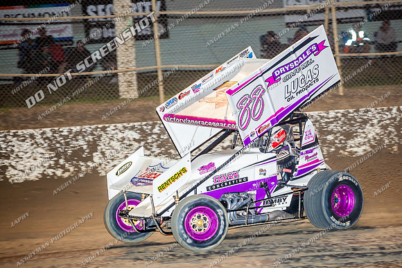 sprintcar 88 v88 jamie veal - 18 - Latrobe - 29th Jan 2014-12