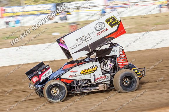 sprintcar 2 w2 brook tatnell - 18 - Latrobe - 29th Jan 2014-4