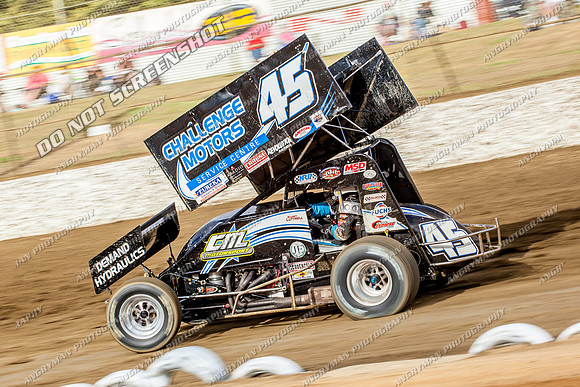 sprintcar 45 t45 kurt luttrell - 18 - Latrobe - 29th Jan 2014-5