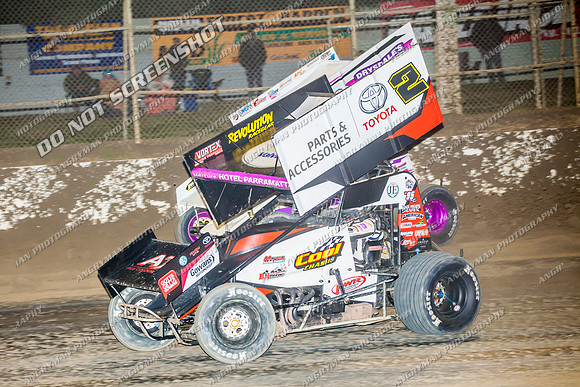 sprintcar 2 w2 brook tatnell - 18 - Latrobe - 29th Jan 2014-20